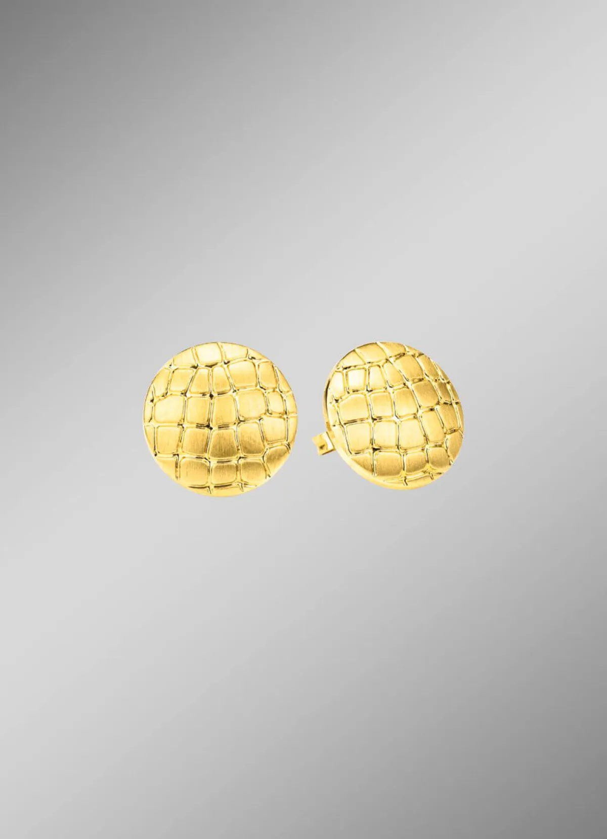 New BADER Ohrstecker mit Schlangen-Muster