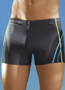 Discount OLYMPIA BEACHFASHION Olympia Badepants mit kleiner Innentasche GRAFIT-SCHWARZ