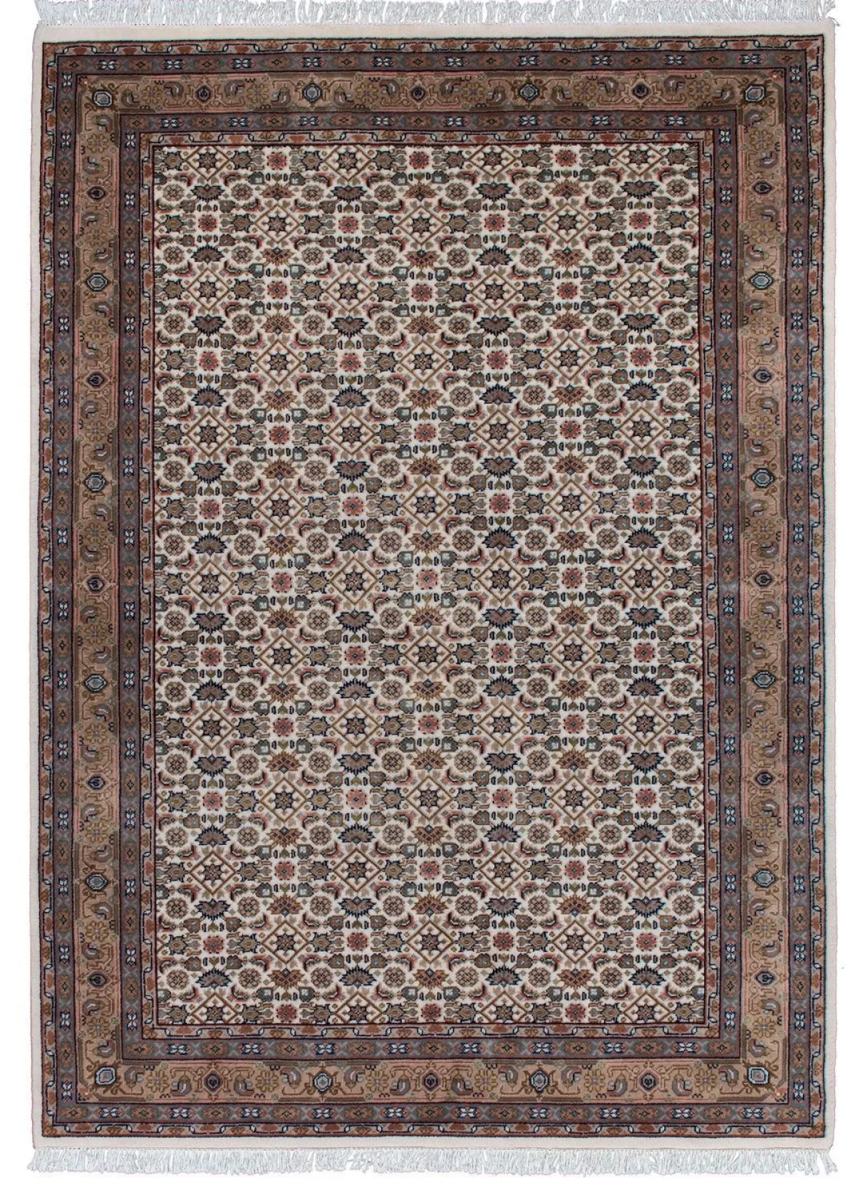 Hot BADER Orient- Brücken und -Teppiche CREME-BRAUN