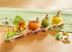 Best BADER Oster-Zug in frühlingsfrischen Farben GRÜN-ORANGE-GELB