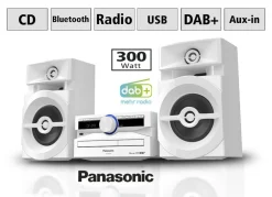 Hot BADER Panasonic Stereoanlage SC-UX104 WEISS