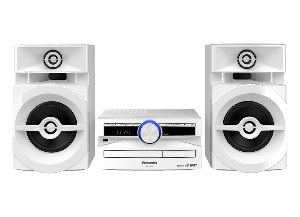 Hot BADER Panasonic Stereoanlage SC-UX104 WEISS
