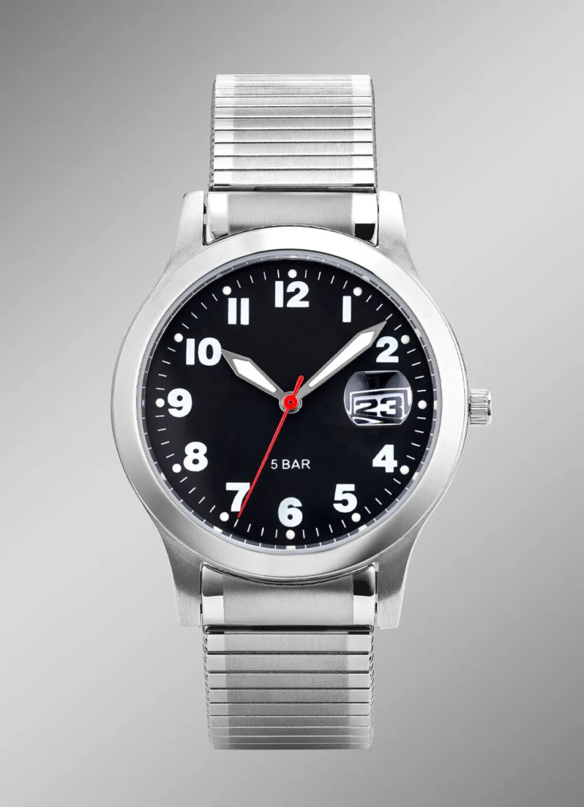 Sale PARA -Quartz-Herrenuhr mit Edelstahlzugband