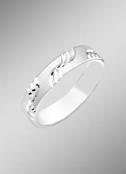 Discount BADER Partnerring mit Diamantmuster