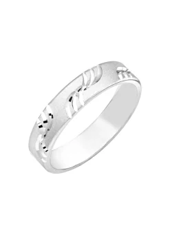 Discount BADER Partnerring mit Diamantmuster
