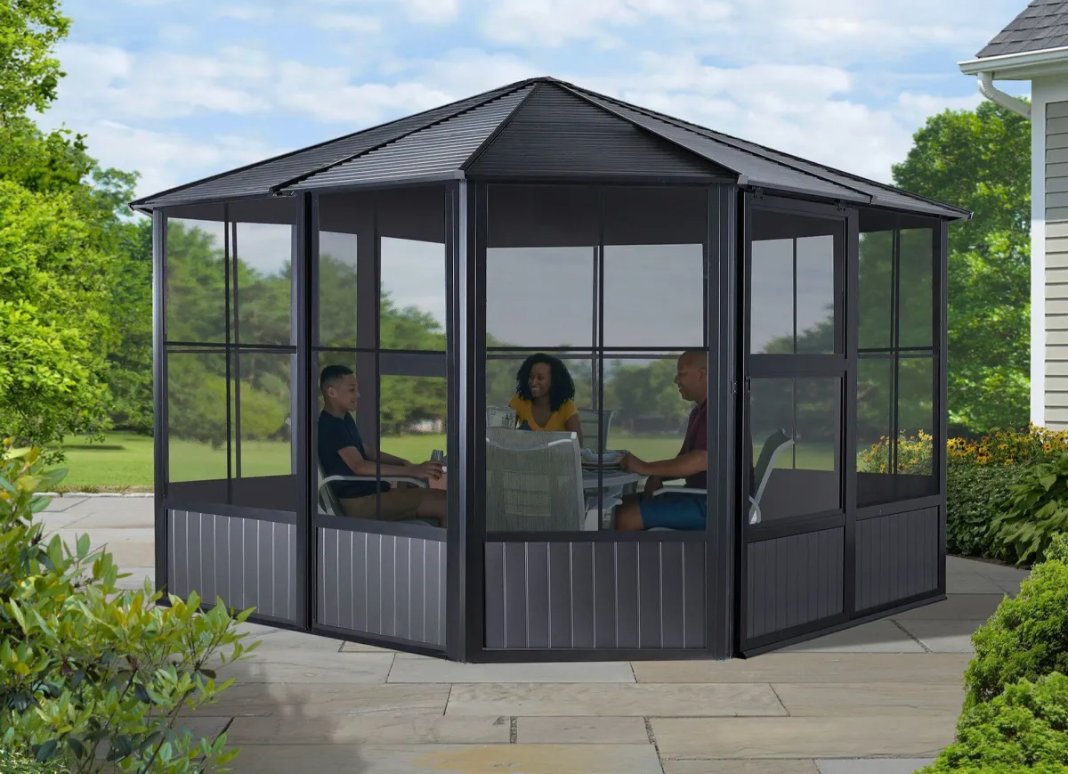 New BADER Pavillon „Charleston“ anthrazit