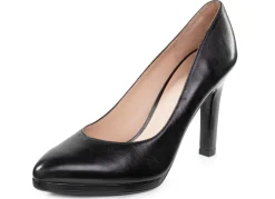 BADER Peter Kaiser, elegante Damen-Pumps, aus Leder SCHWARZ