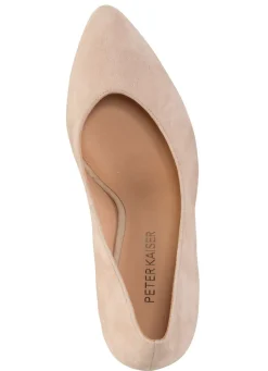 Online BADER Peter Kaiser, elegante Damen-Pumps, aus Leder BEIGE