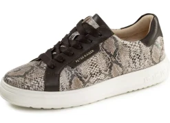 Hot PETER KAISER , modische Damen-Sneaker, mit herausnehmbarem Fußbett TAUPE-MOKKA