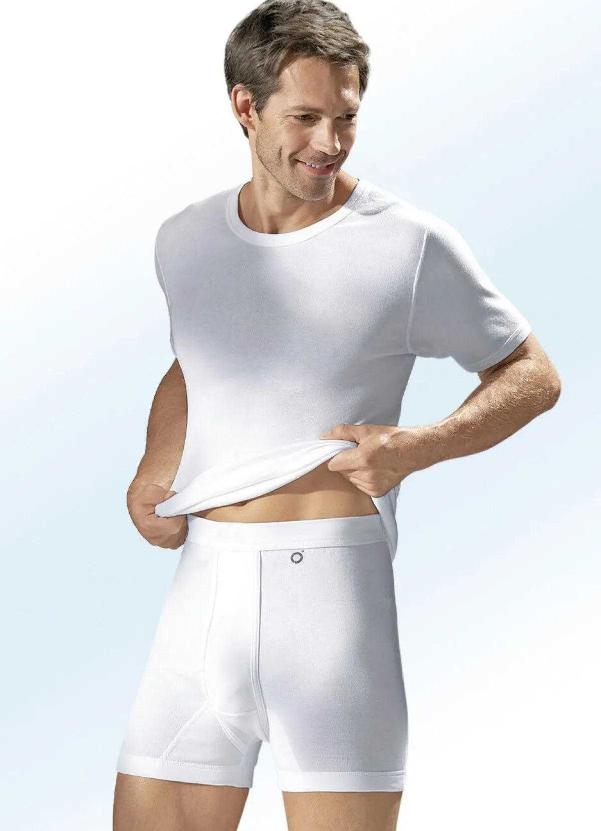 Clearance BIO BY PFEILRING Pfeilring Dreierpack Unterhosen aus Feinripp, weiß WEISS