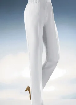New KLAUS MODELLE MADE IN GERMANY Pflegeleichte Hose ECRU