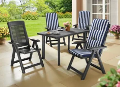 Best BADER Pflegeleichte und wetterfeste Gartenmöbel ANTHRAZIT