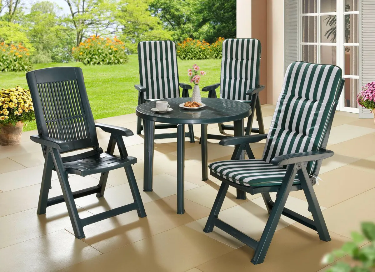 Discount BADER Pflegeleichte und wetterfeste Gartenmöbel GRÜN