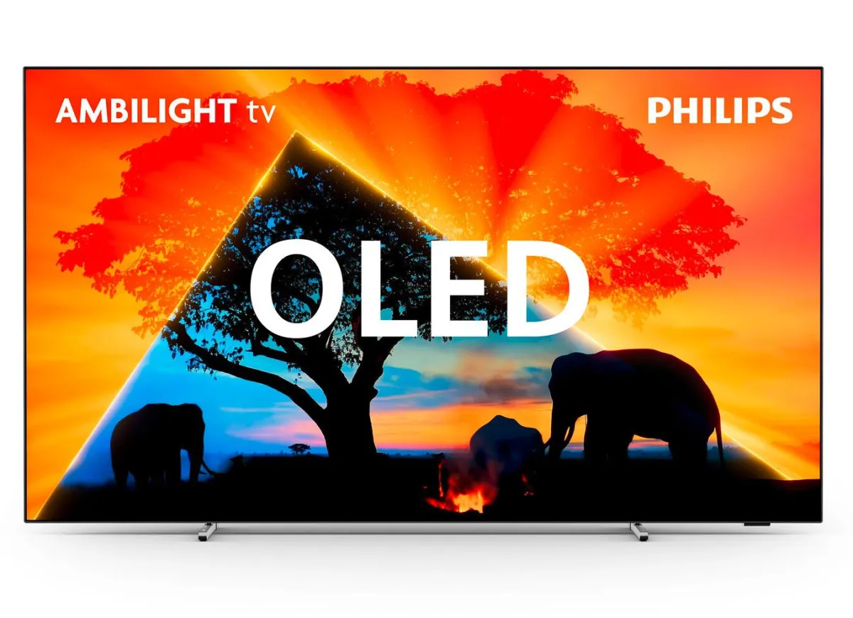 PHILIPS OLED759/12. 4K-Ultra-HD OLED-Ambilight-TV SILBER