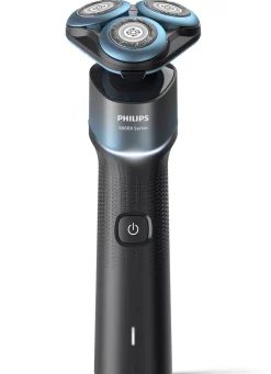 Discount PHILIPS Shaver Series 5000X X5006/00 Akku-Rasierer SCHWARZMETALLIC-HELLBLAU