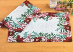 Sale BADER Platzset mit Blüten-Motiv, 2-teilig BUNT