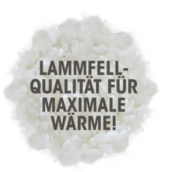Hot BADER Plüsch-Hausschuhe in Wildleder-Optik BORDEAUX