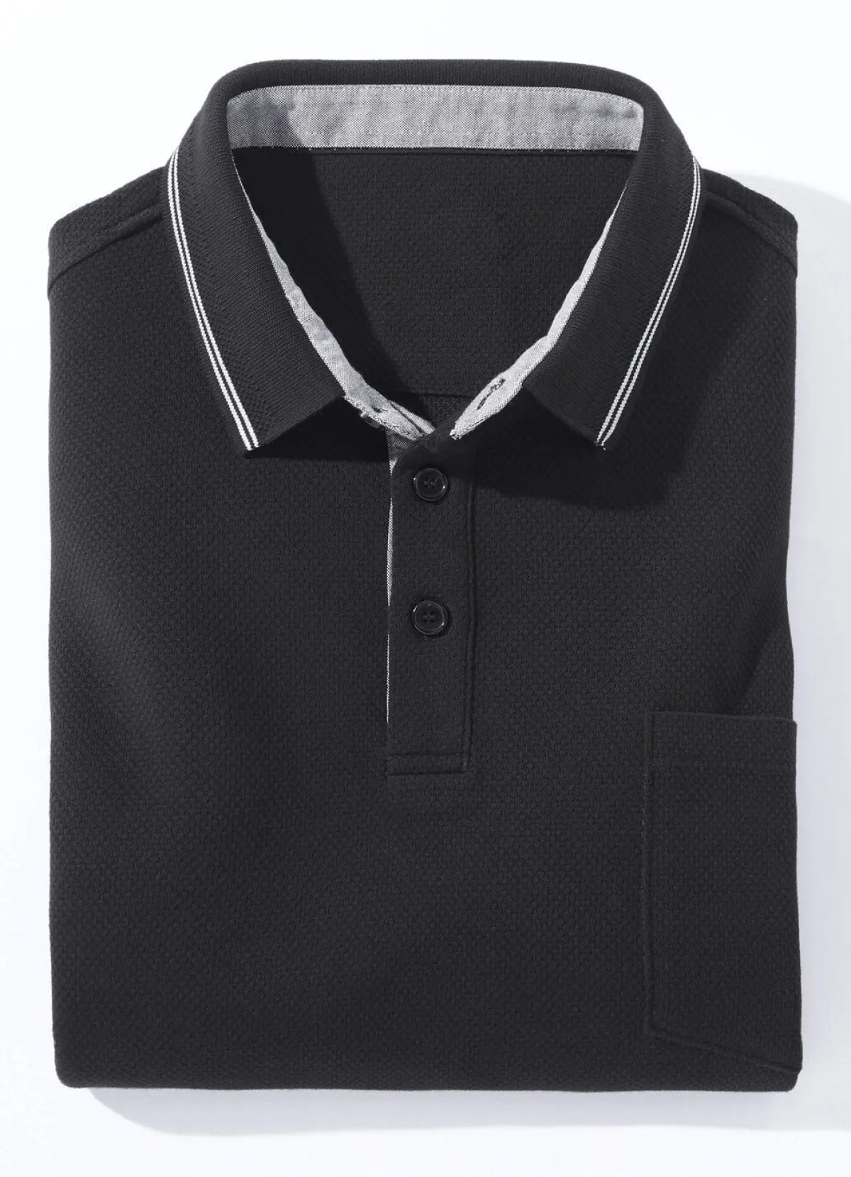 Hot BADER Poloshirt in 4 Farben SCHWARZ