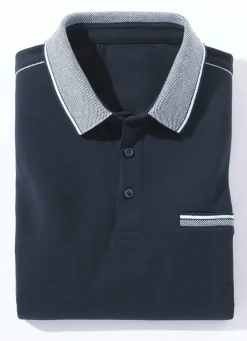 Outlet BADER Poloshirt in 3 Farben MARINE