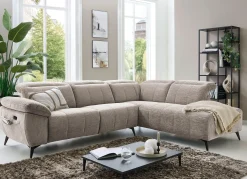 New BADER Polsterecke mit Funktion beige
