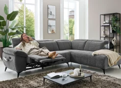 Sale BADER Polsterecke mit Funktion anthrazit