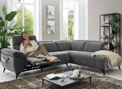 Sale BADER Polsterecke mit Funktion anthrazit