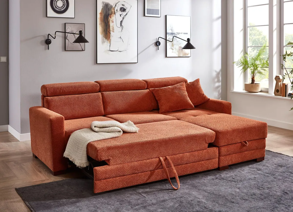 Sale BADER Polsterecke mit Funktion terra