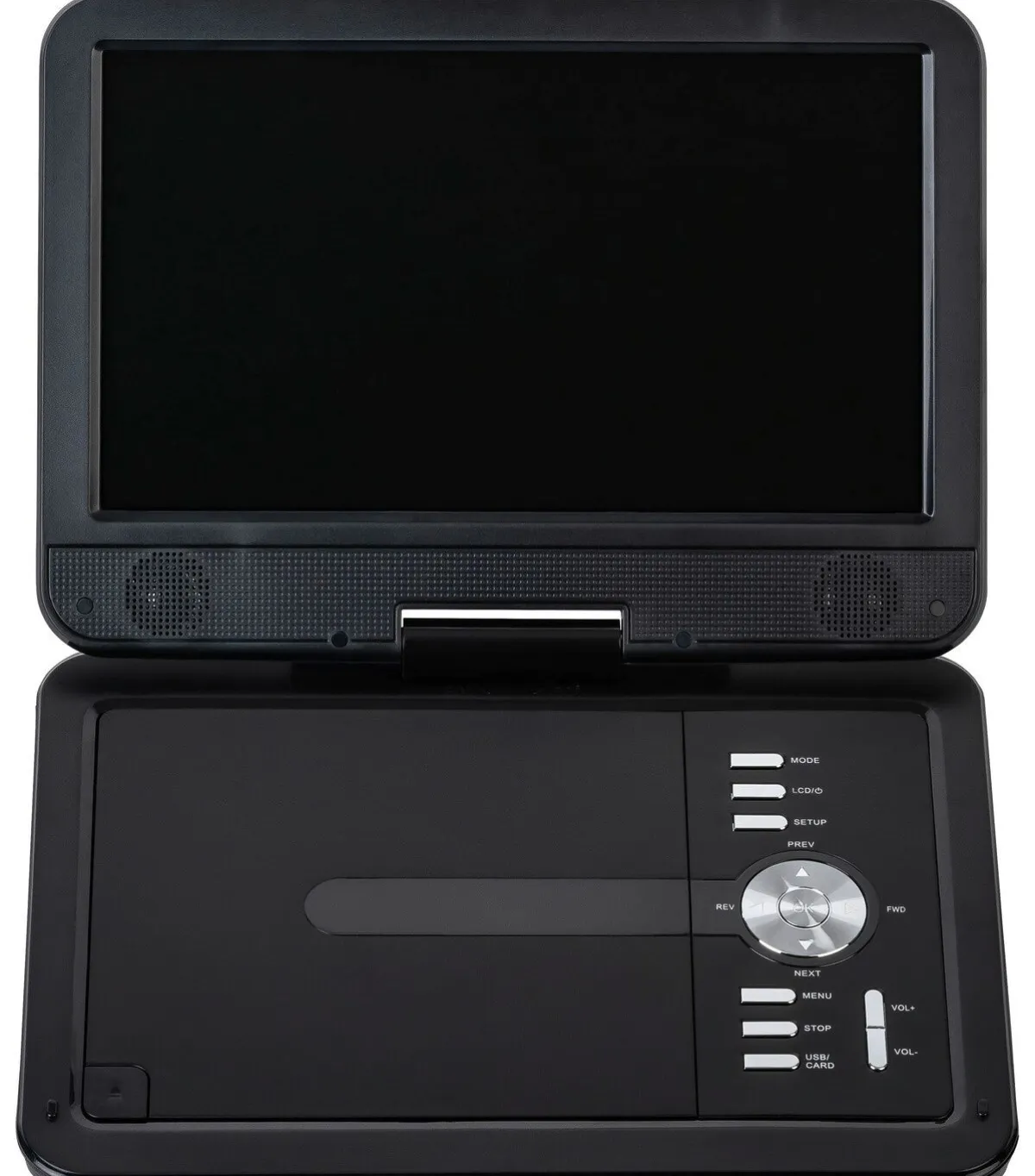 Discount Reflexion Portabler DVD-Spieler mit TV 10,1" SCHWARZ