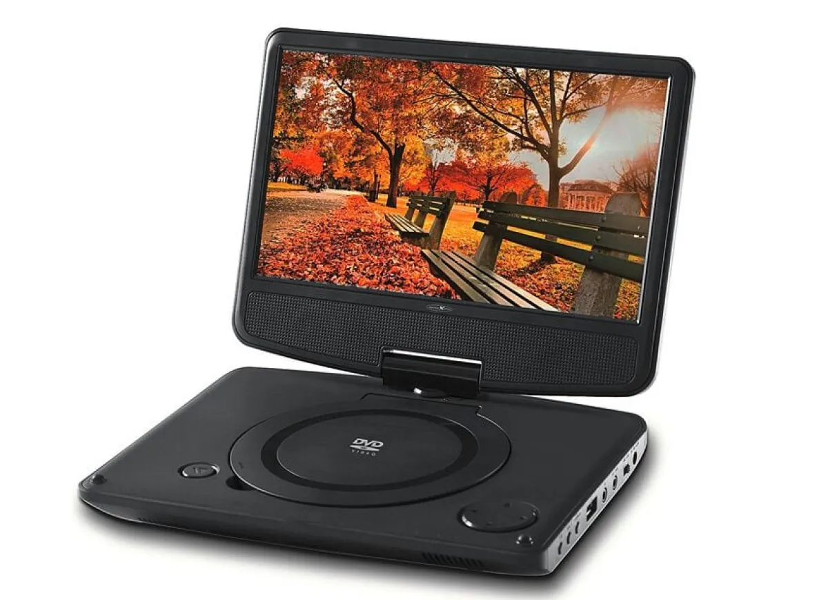 Hot Reflexion Portabler DVD-Spieler DVD 7002 SCHWARZ