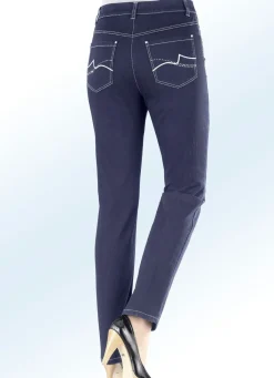 New BADER Power-Stretch-Jeans DUNKELBLAU