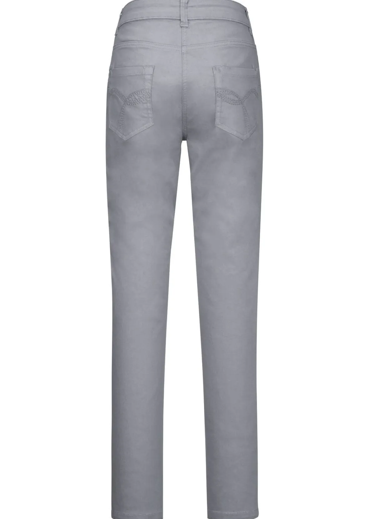 Online BADER Power-Stretch-Jeans HELLGRAU