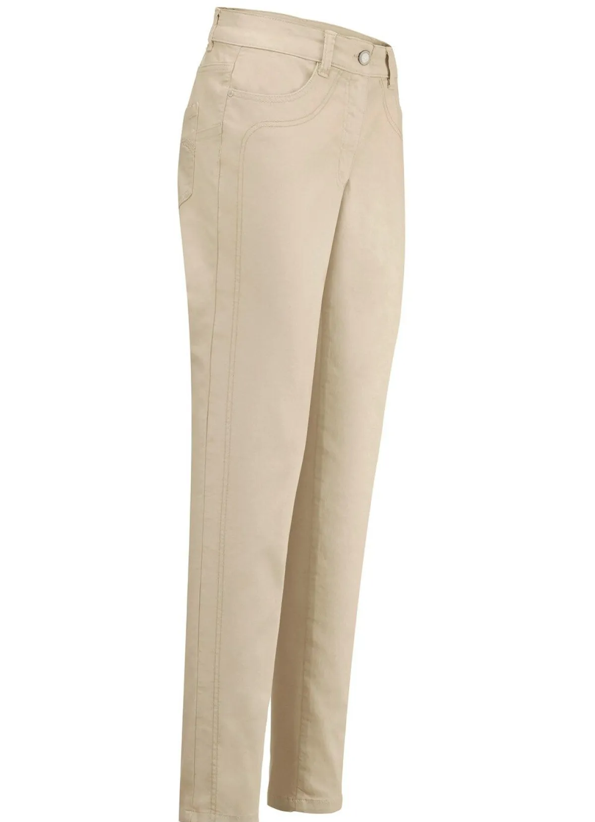 Hot BADER Power-Stretch-Jeans SAND