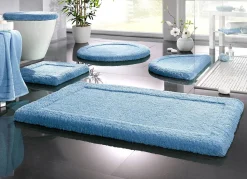 Hot BADER Premium Badgarnitur Superfine Microfaser HELLBLAU