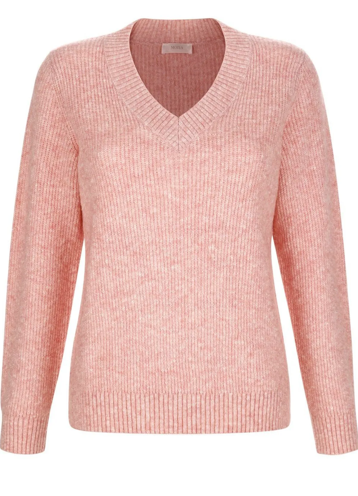 Clearance BADER Pullover aus Effektgarn ROSÉ