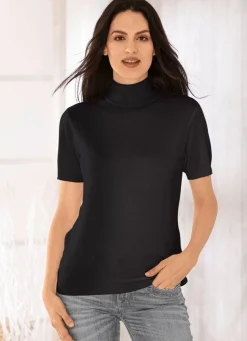 Online BADER Pullover in edel glänzender Qualität SCHWARZ