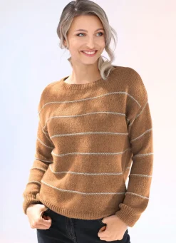 New BADER Pullover in Flauschqualität CAMEL