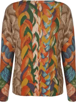 Clearance BADER Pullover in Grafikdessin MULTICOLOR