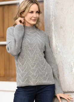 Online BADER Pullover in Perlfang GRAU
