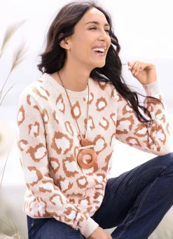 Best laurakent Pullover in sehr weicher Qualität BEIGE-CAMEL-ECRU