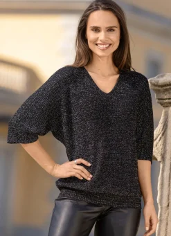 New BADER Pullover in sehr weicher Qualität SCHWARZ