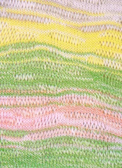 Clearance BADER Pullover mit dekorativen Farbverläufen GRÜN-GELB-MULTICOLOR