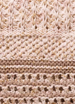 Clearance BADER Pullover mit dekorativen Effekten TAUPE-BEIGE-ECRU MELIERT