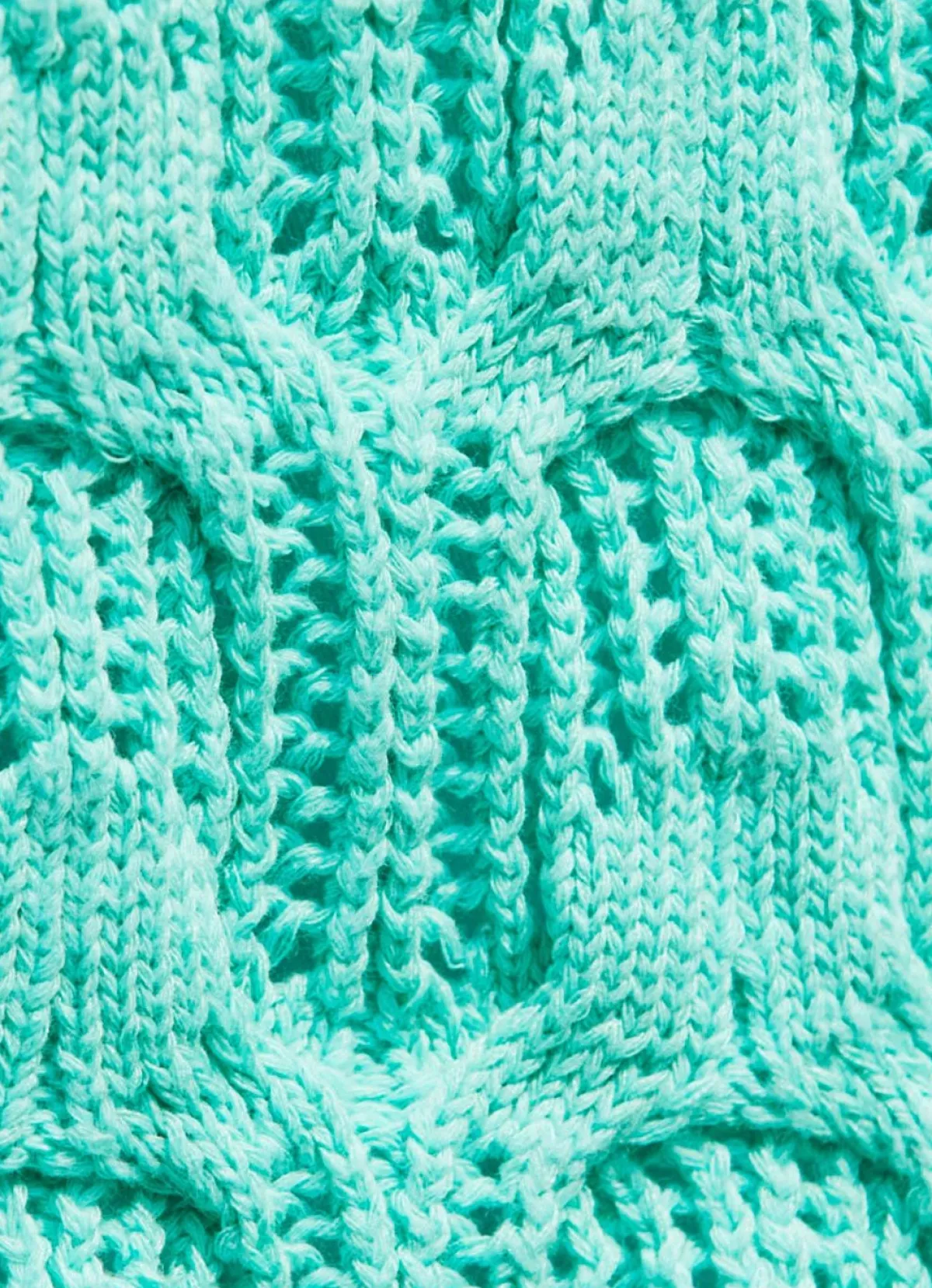 Hot BADER Pullover mit dezentem Paillettengarn MINT