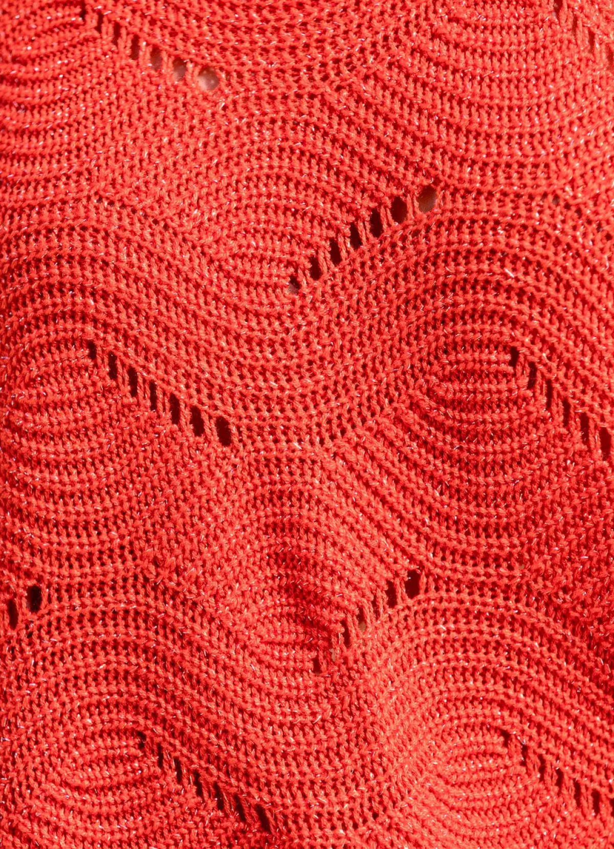 Sale BADER Pullover mit edlen Glitzerakzenten ORANGE