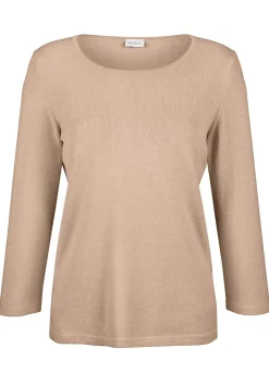 New BADER Pullover mit Modal SAND