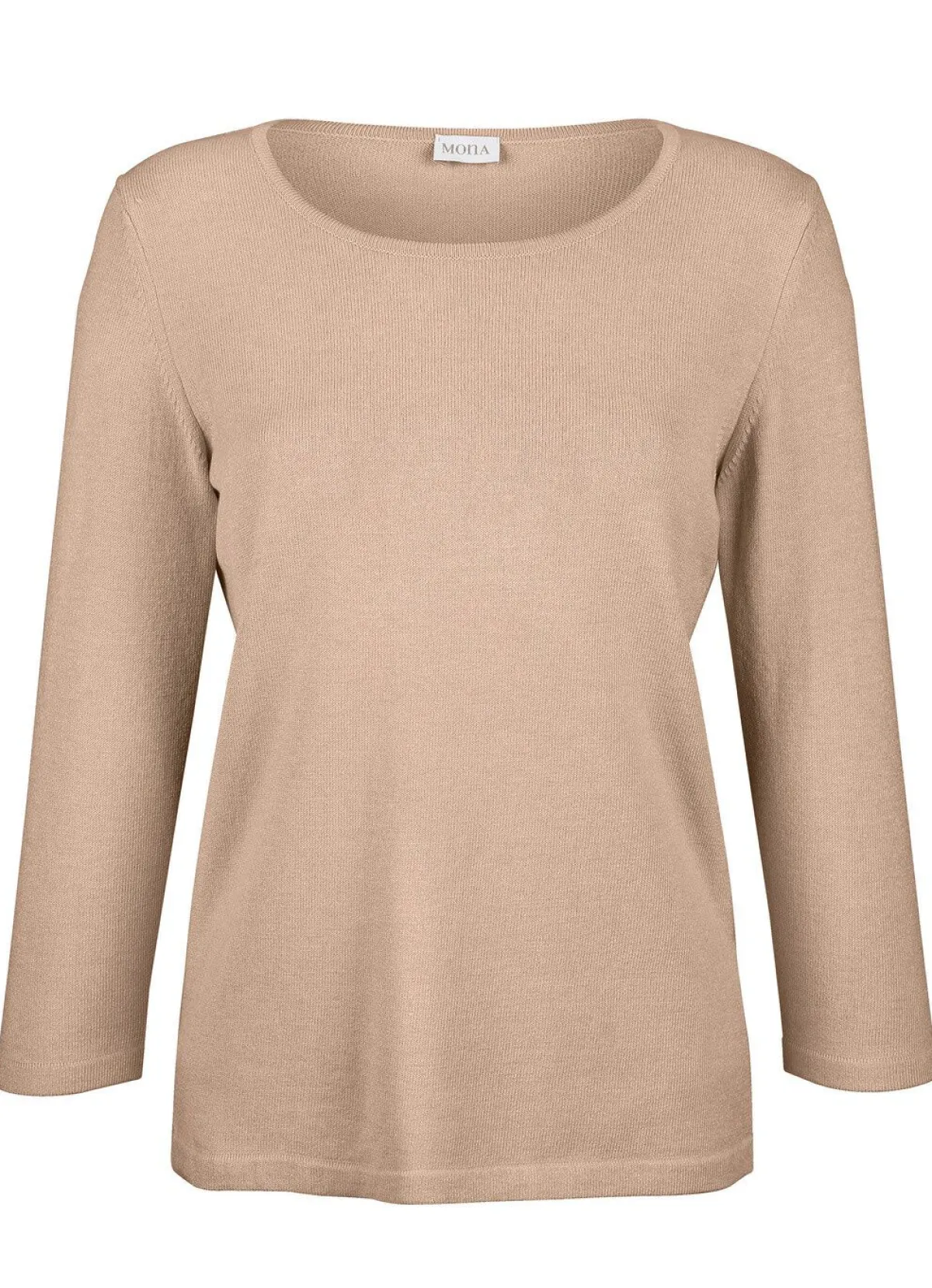 New BADER Pullover mit Modal SAND