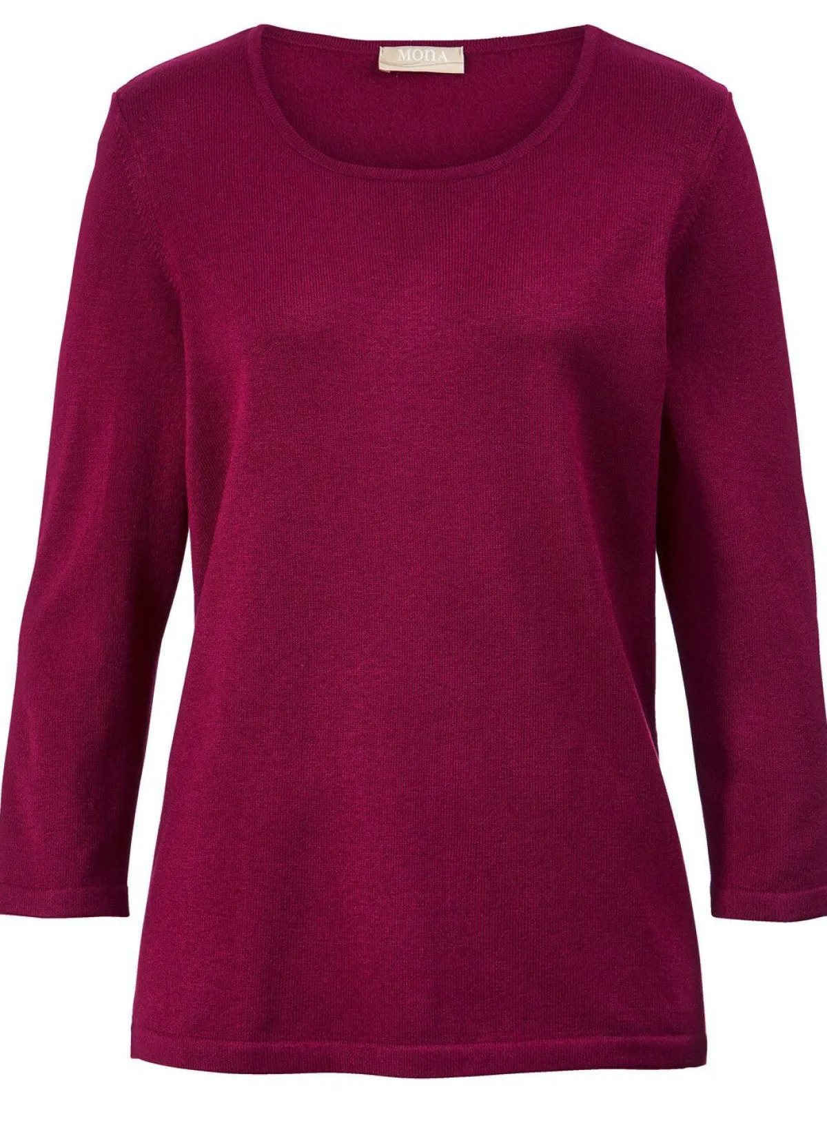 Best BADER Pullover mit Modal BEERE