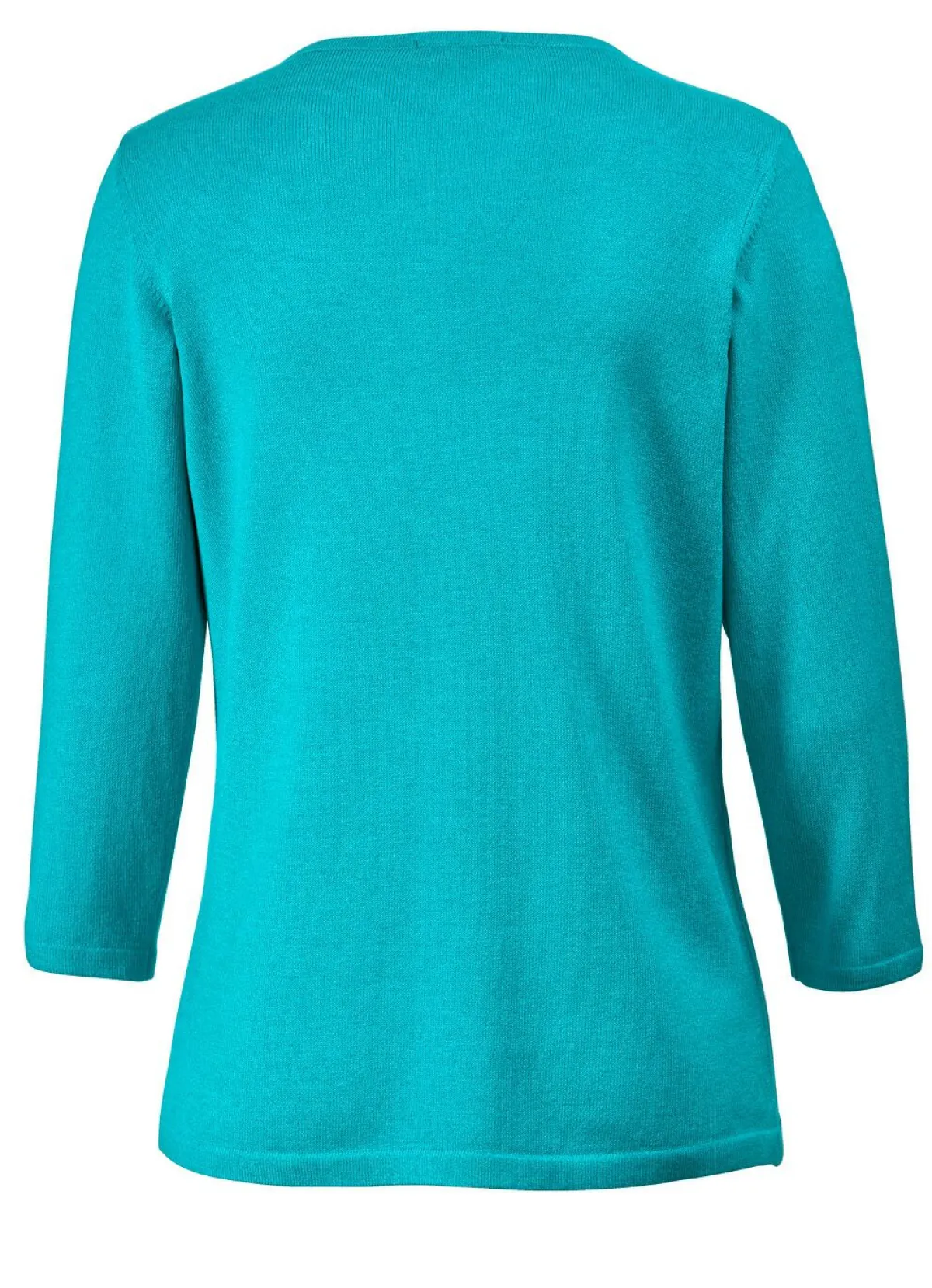 Best BADER Pullover mit Modal TÜRKIS