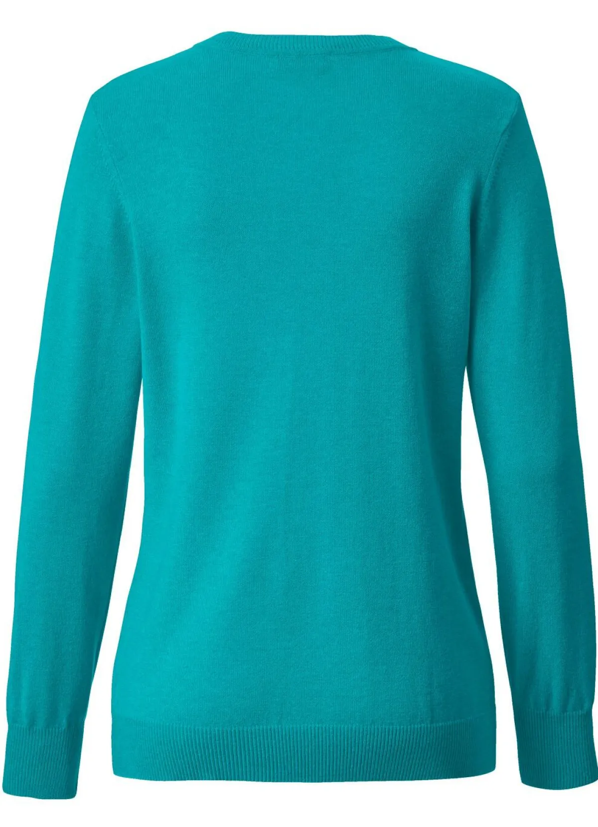 Online BADER Pullover mit Modal-Anteil TÜRKIS