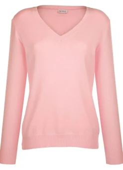 Online BADER Pullover mit Modal-Anteil ROSÉ